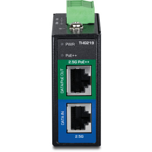 TRENDnet TI-IG219 95-watt Industrial Gigabit PoE+ Injector, IP50 rating